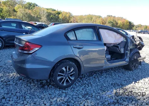2013 Honda Civic Exl z USA, uszkodzony, nr VIN 2HGFB2F93DH513025